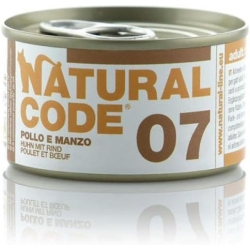 07 Chicken and Beef - Complete food for adult cats 85 gr