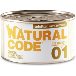 01 Chicken Fillets - Complete food for adult cats 85 gr