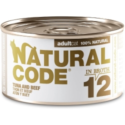 12 Tuna and Beef - Complete food for adult cats 85g