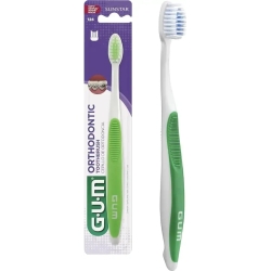 Ortho - Orthodontic toothbrush with soft bristles in assorted colors