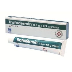Trofodermin 0,5 g + 0,5 g - healing dermatological cream 30 g
