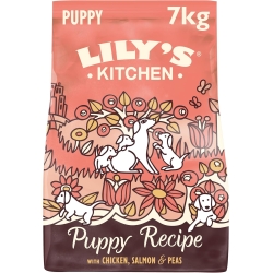 Puppy Recipe Chicken, Salmon and Peas - Complete Food for Dogs 7 kg