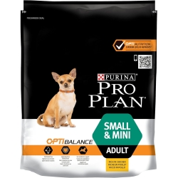 Purina Proplan Optibalance Adult Small and Mini Chicken - Complete food for adult dogs of small and mini breeds, 700g