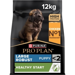 Purina Pro Plan Healthy Start Large Robust Puppy  minore di 2 al Pollo - Alimento completo per cani 12 kg