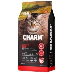 Grass-fed beef - Dry food for cats at all stages of life 2 kg