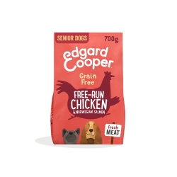 Free-run Chicken and Norwegian Salmon Senior Dogs - Complete food for dogs 700g