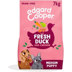Fresh Duck and Chicken Medium Puppy Grain-Free - Complete food for growing puppies 7 kg