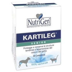 Kartileg Senior 30 tablets - Complementary feed for senior dogs and cats