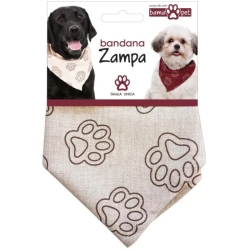 Paw Bandana - Ultra-Resistant Cotton Polyester Dog Bandana 60x60 cm