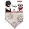 Paw Bandana - Ultra-Resistant Cotton Polyester Dog Bandana 60x60 cm