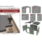 Insulation Panel Kit for Large Bungalow Kennel
