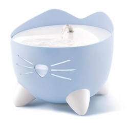 Pixi - Cat Fountain Drinking Bowl Combo Pack Blue