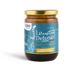 Cliffi Our Delicacies Amalfi Coast Fish, Shrimp and Pineapple - Complete food for cats 80g
