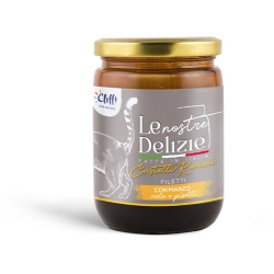 Cliffi Le Nostre Delizie Castelli Romani Beef, Apple and Peas - Complete food for adult cats 80g