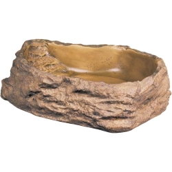 Water Dish Dispenser - Water Bowl for Reptile Terrariums Large