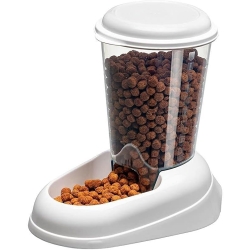 Zenith - Automatic Dry Food Dispenser for Dogs and Cats with 3 L Transparent Tank
