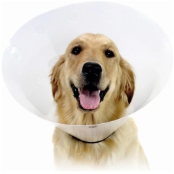 Proficollar - Adjustable Protective Elizabethan Collar in Polypropylene 25 cm