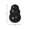 Small Extreme - Small Dog Toy for Dogs 1 to 10 kg Black