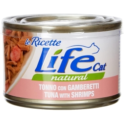 Life Cat Natural Tuna with Shrimp - Wet Cat Food 150g