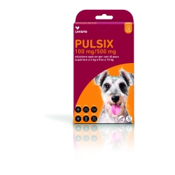 4 Pipettes Spot-On Antiparasitic and Repellent for Dogs from 4 to 10 kg
