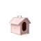 Villa - Medium Insulated Waterproof Dog Kennel in Powder Pink