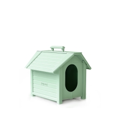 Villa - Medium Sage Green Thermally Insulated Folding Dog Kennel