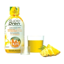 Super Dren Pineapple Flavor 500 ml - Draining and metabolic supplement
