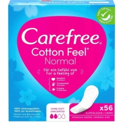 Cotton Feel normal - 56 fragrance-free panty liners