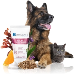 Atop 7 Hydra Cream - Deeply Moisturizing and Nourishing Fluid Cream for Dry Skin in Dogs and Cats 50 ml