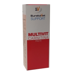 Support Multivit Carnitine Paste - Supplement for Dogs Recovering from Stress and Effort 80g