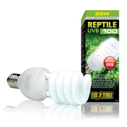 PT2187 Repti Glo 25W-5.0 - Moderate UVB Lamp for Tropical Reptiles