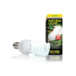 PT2191 Repti Glo 2.0-26W - Compact Lamp Ideal Spectrum High Visibility for Reptiles and Amphibians