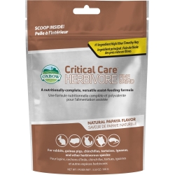 Critical Care Herbivore Fine Grind - Complete Food for Small Herbivores 100 g