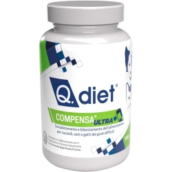 Q.diet Compensa Ultra - Complementary food for dogs and cats 250 g
