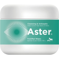 Aster Trisoftal Wipes - 50 Eye Wipes for Pets