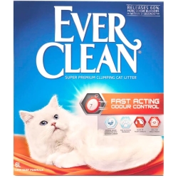 Ever clean fast acting odor control - Cat litter 6 L