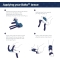 Splint - Rigid Orthopedic Brace for Carpal and Tarsal Joints in Dogs, Size L