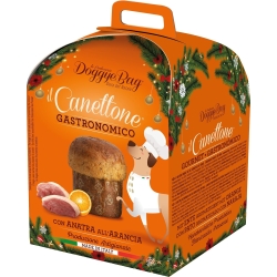 The Gastronomic Canettone - Panettone for Dogs with Orange Duck 125g