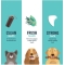 Doggy Dental - Vegetable Dental Stick for Large Dogs Strawberry and Mint 255 gr