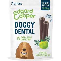 Doggy Dental - Vegetable Dental Stick for Medium Dogs Apple Eucalyptus 175 gr