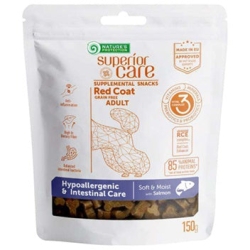 Superior Care Red Coat Salmon - Hypoallergenic snack for dogs with red coats and intestinal problems 150 g