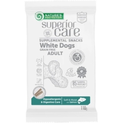 Superior Care Salmon - Snack for adult dogs with white coats and allergies 110 g