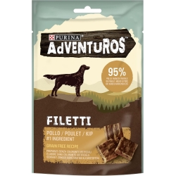 Adventuros Chicken Fillets - Dog Snack 70g