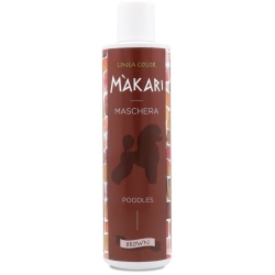 Makari Mask Natur Color Brown - Brown Coat Mask for Dogs and Cats 250 ml