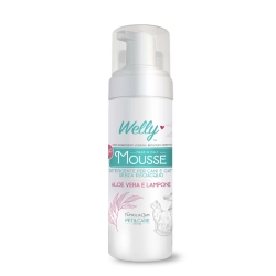Mousse - No-Rinse Cleanser for Dogs and Cats with Aloe Vera and Raspberry 150 ml