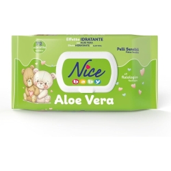 Nice Baby - 72 moisturizing fabric cleansing wipes