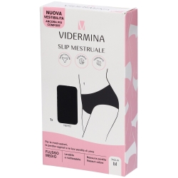 Vidermina Reusable Menstrual Panties - Size M High Waist Black,