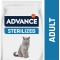Advance Active Defense Sterilized Adult Turkey - Complete food for sterilized adult cats 400 g