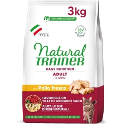 Natural Trainer Daily Nutrition Adult Fresh Chicken - Complete food for adult cats 3 kg