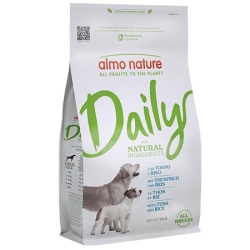 Daily Maintenance Adult Dog Tuna and Rice - Complete food for adult dogs of all sizes 12 kg